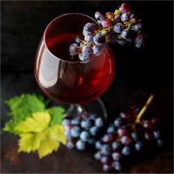 burgundy wine - Photo by Roberta Sorge on Unsplash